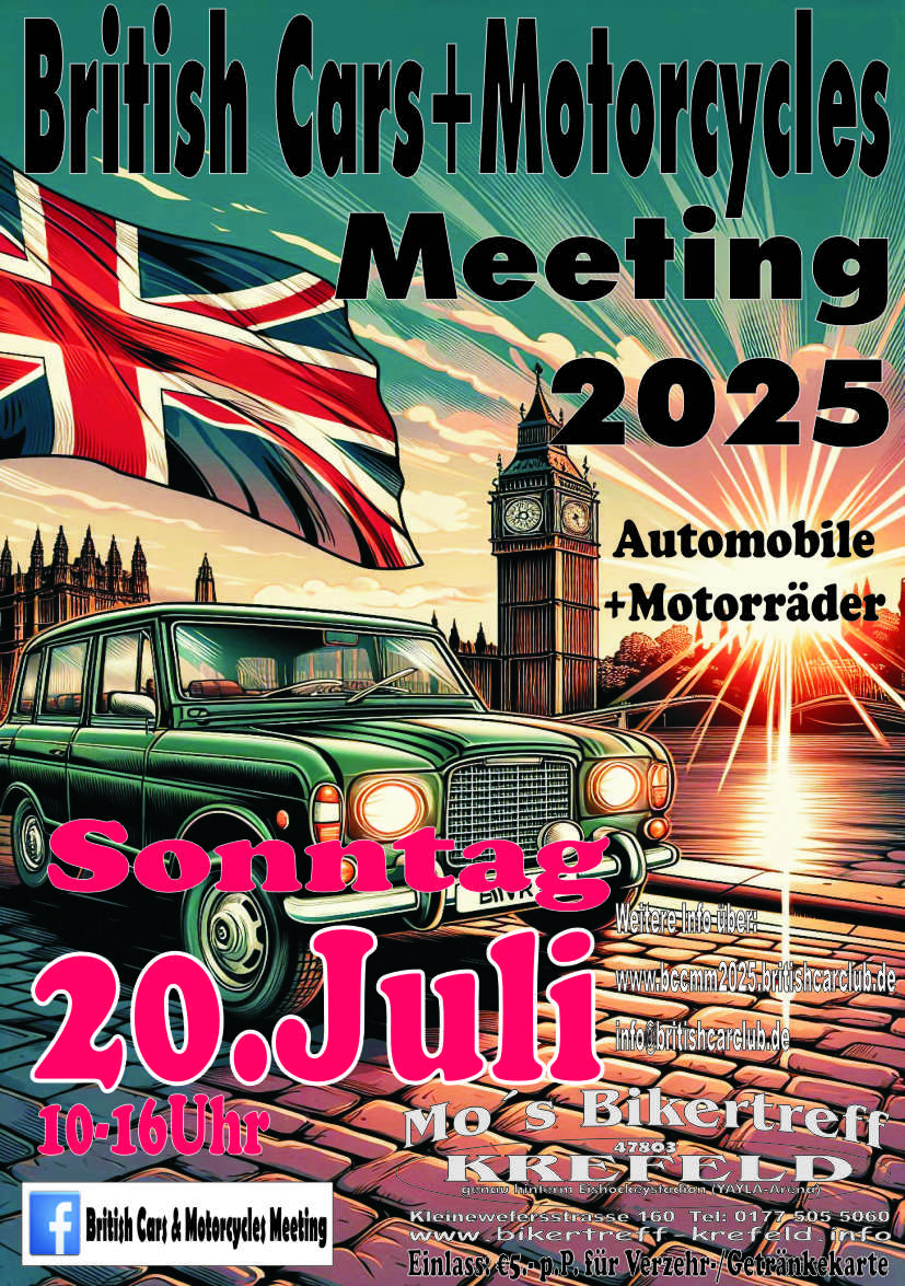 MOs Krefeld BritishCars 20072025